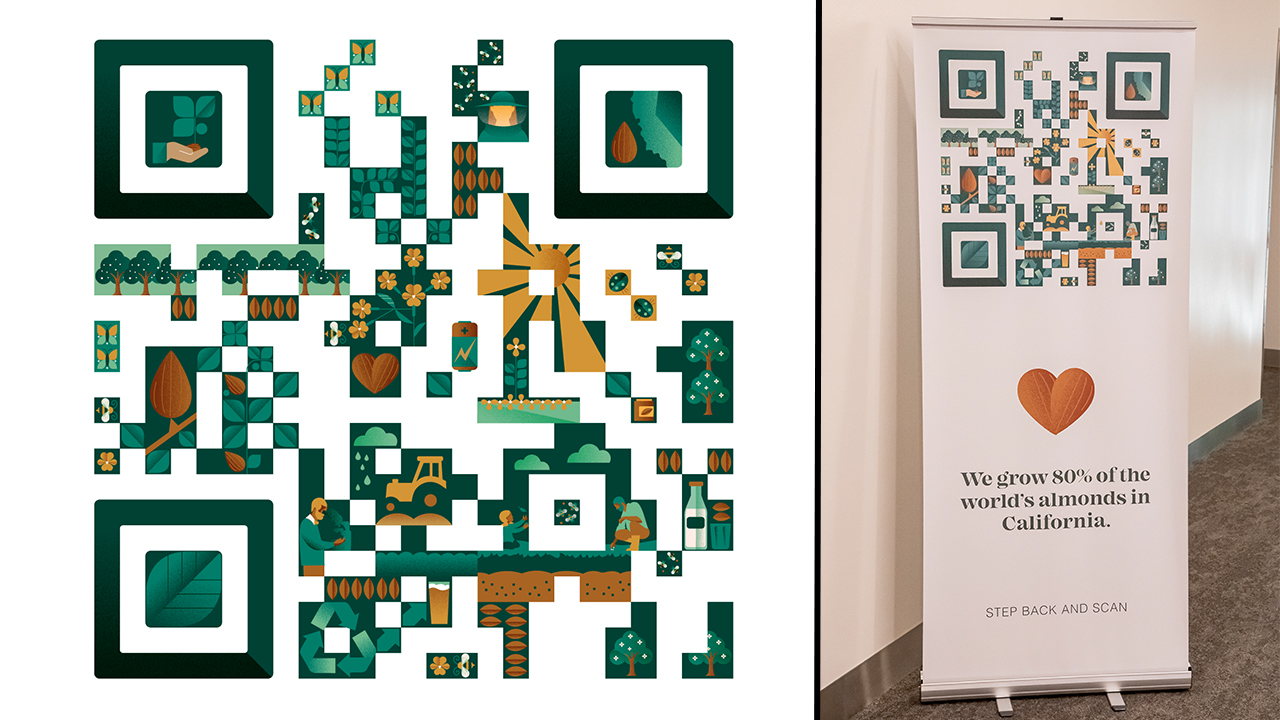 Marketing Bulletin, January 2024 QR Code Shares Almond Stewardship Story